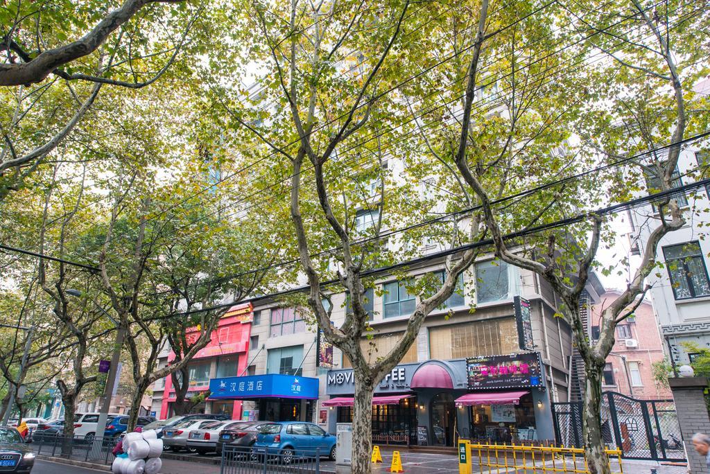 Hanting Express Shanghai South Shanxi Road Exterior foto